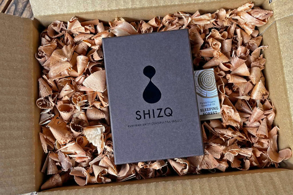 木製品とアロマのセット